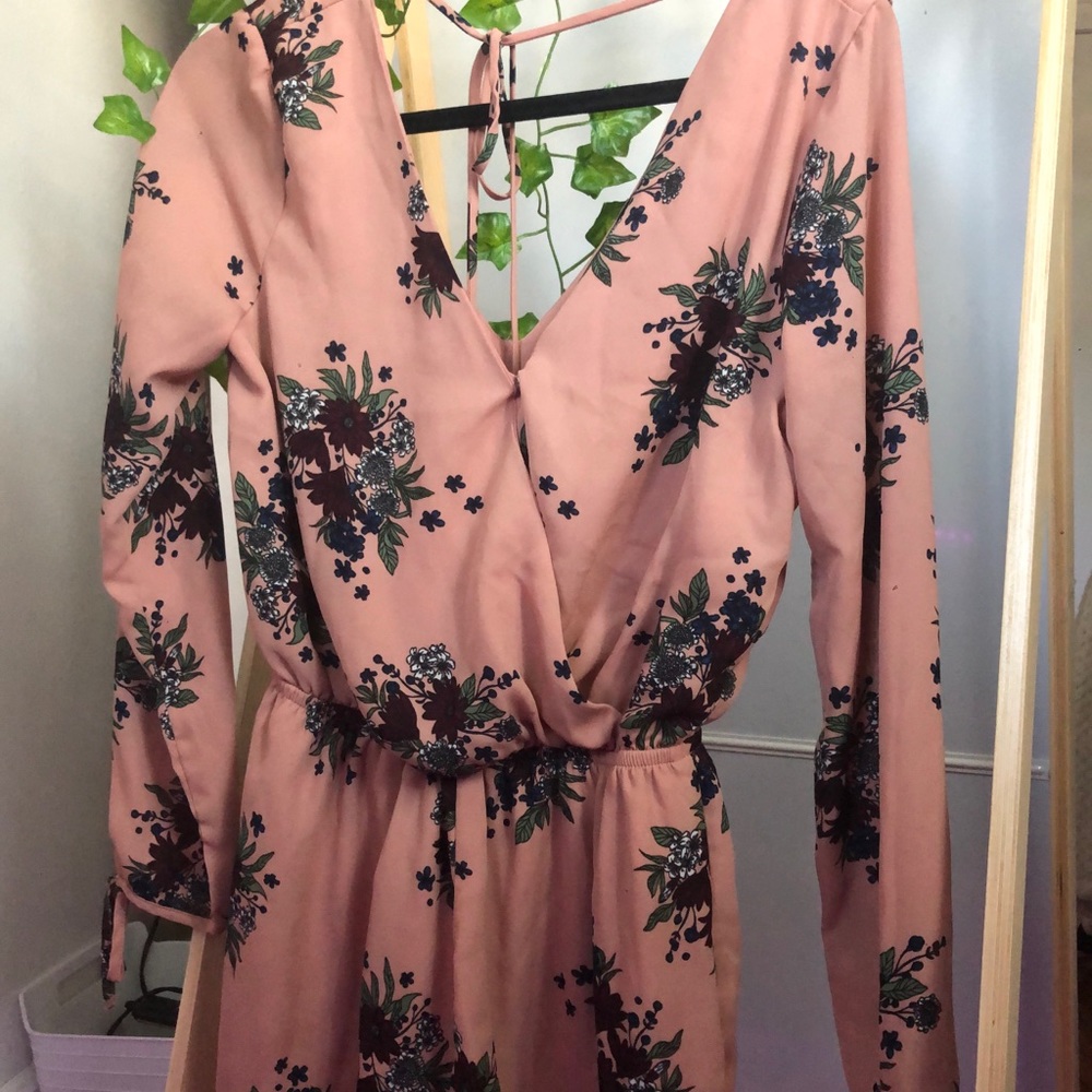 FLORAL ROMPER - Picture 3 of 3